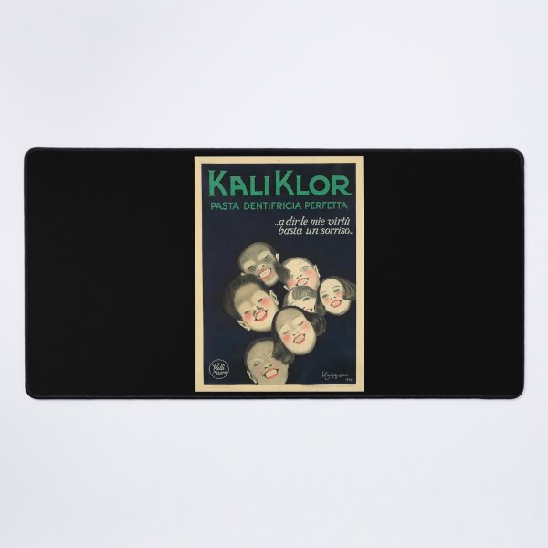Item preview, Kali Klor Perfect Toothpaste | Vintage Italian Poster by Leonetto Cappiello 1925 | Classic Art Deco Dental Care Ad | Retro Beauty & Hygiene designed and sold by artofuniverse.