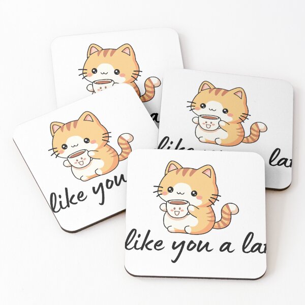Item preview, Coffee Quote Pun Humor - I Like You a Latte designed and sold by holaitssher.