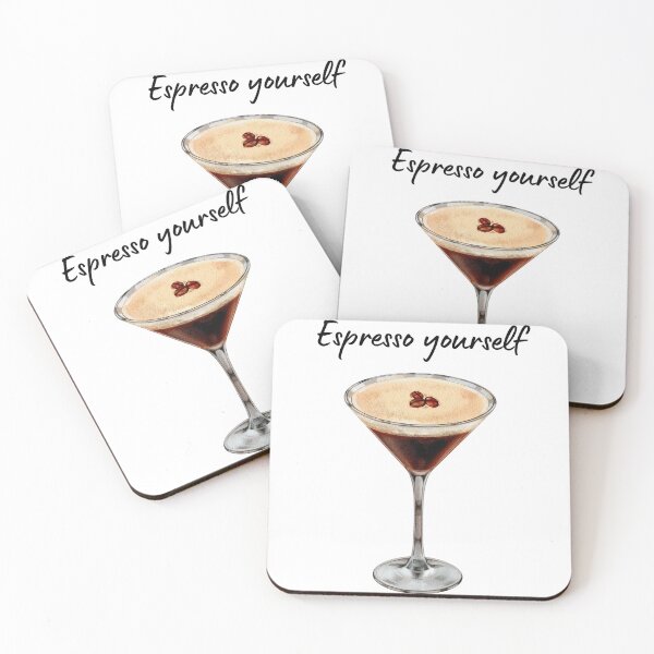 Item preview, Coffee Quote Pun Humor - Espresso Yourself designed and sold by holaitssher.