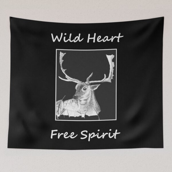 Item preview, Deer with Antlers Hand Drawn designed and sold by kel72.