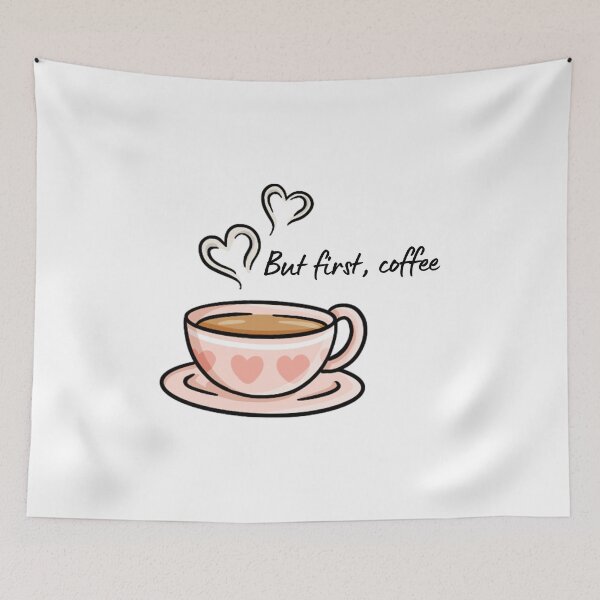 Item preview, Coffee Quote Pun Humor - But First, Coffee designed and sold by holaitssher.