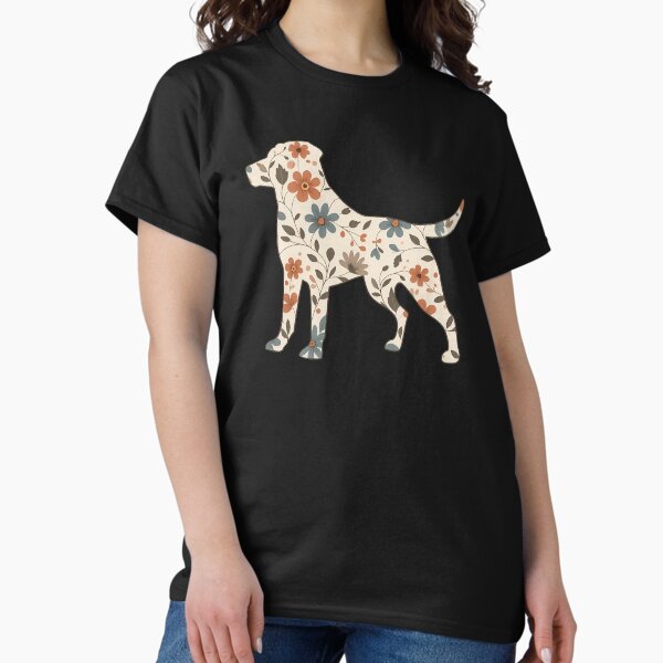 Item preview, Floral Retriever Dog Labrador Pet Art designed and sold by Blok45.