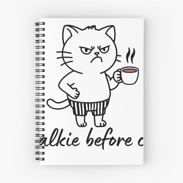 Item preview, Coffee Quote Pun Humor - No Talkie Before Coffee designed and sold by holaitssher.