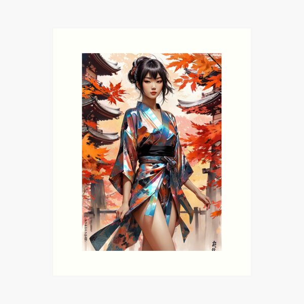 Item preview, Asian Beauty Poster designed and sold by AiFantasticArt.