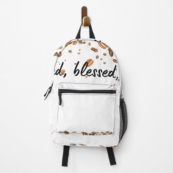 Item preview, Coffee Quote Pun Humor - Stressed, Blessed, and Coffee Obsessed designed and sold by holaitssher.