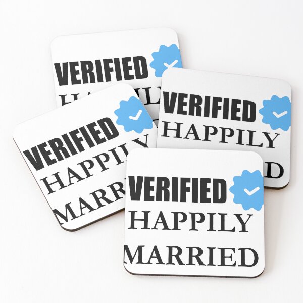 Item preview, Verified Happily Married – Love Locked In designed and sold by GriffinRey.