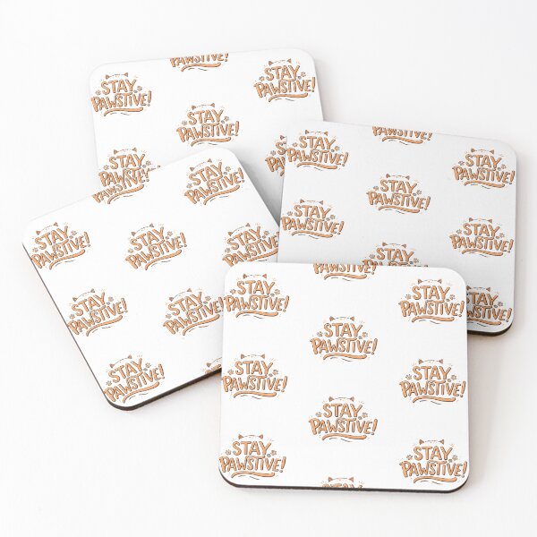 Item preview, Stay Pawstive designed and sold by PrintSynk.