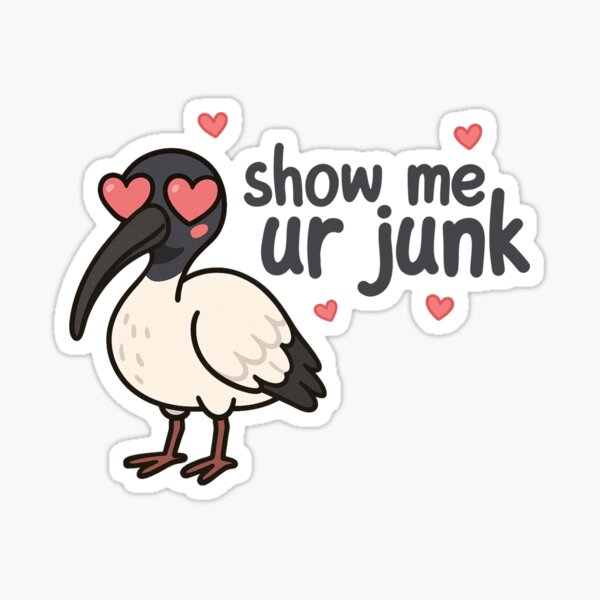 Item preview, Cheeky Ibis Bin Chicken designed and sold by LeoDaVinki.
