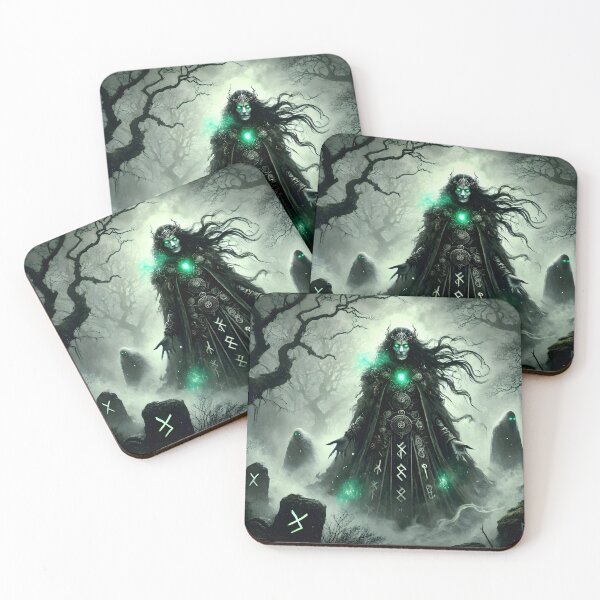 Item preview, "Hel – Norse Goddess of the Underworld | Rune and Shadow Queen" designed and sold by Umbra666.