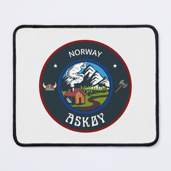 Artikelvorschau, Askøy Norwegen Emblem entworfen und verkauft von World Designs.