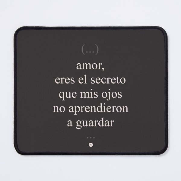 Item preview, Love, you are the secret that my eyes did not learn to keep (fo) I designed and sold by XUSRedbubble.