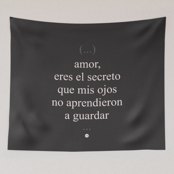 Item preview, Love, you are the secret that my eyes did not learn to keep (fo) I designed and sold by XUSRedbubble.