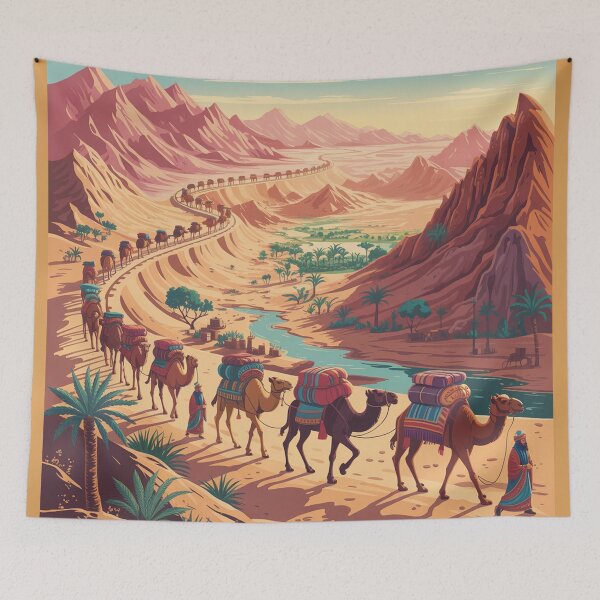 Item preview,  Silk Road in the style of Orientalist art. designed and sold by Lilashakti ⭐️ ⭐️ ⭐️ ⭐️ ⭐️.