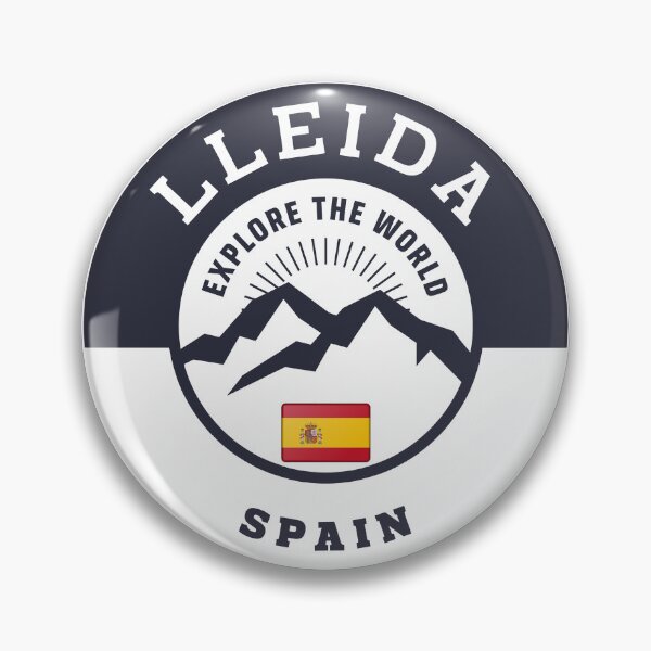 Item preview, Lleida Spain Black and White Crest designed and sold by World Designs.