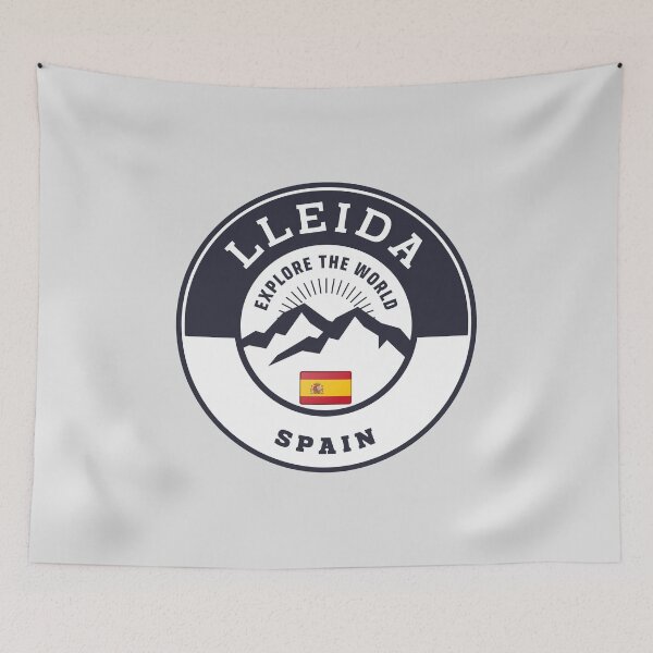 Item preview, Lleida Spain Black and White Crest designed and sold by World Designs.