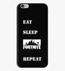 Eat Sleep Fortnite Repeat iPhone Case