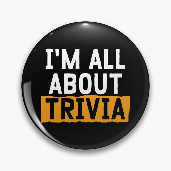 Item preview, I'm All About Trivia designed and sold by teesaurus.