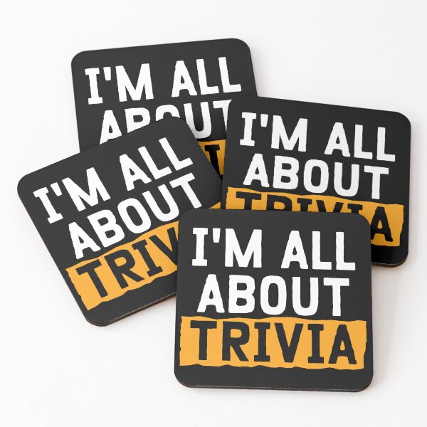 Item preview, I'm All About Trivia designed and sold by teesaurus.