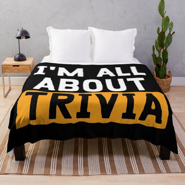 Item preview, I'm All About Trivia designed and sold by teesaurus.