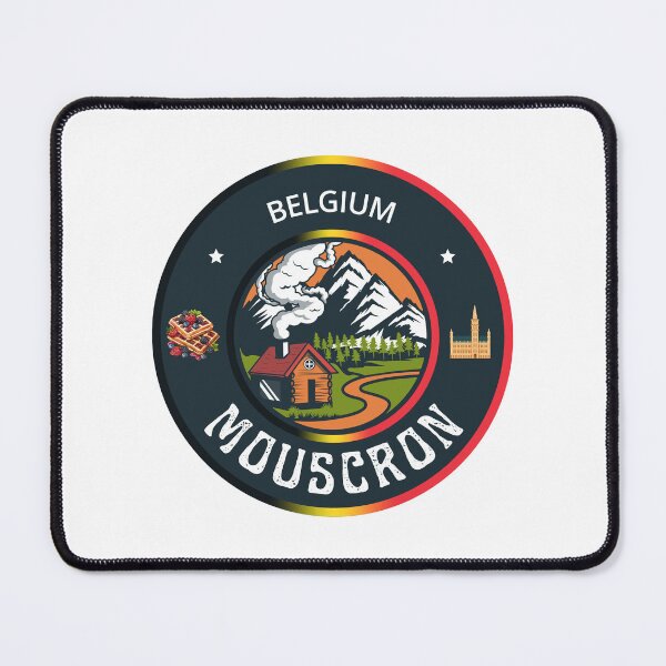 Item preview, Mouscron Belgium Emblem designed and sold by World Designs.
