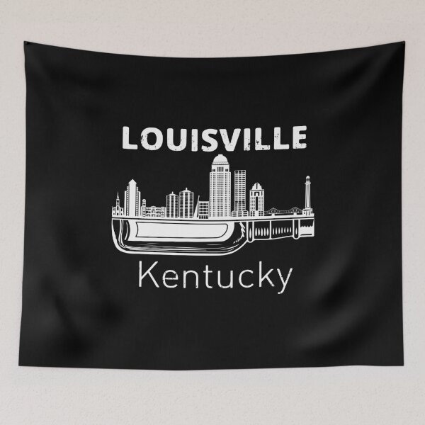Item preview, Louisville Kentucky Skyline Whiskey Whisky Louisville designed and sold by DSWShirts.