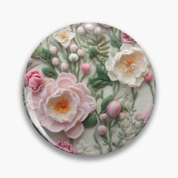 Item preview,  Victorian Lace in Pastel – Romantic Floral Pattern designed and sold by HasHs.