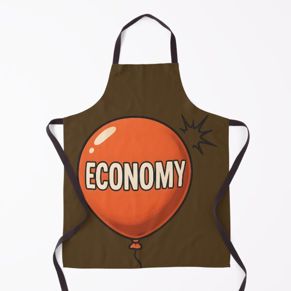 Item preview, Economy Balloon – Satirical Economic Bubble Pop Design designed and sold by VoidBloom Studio.