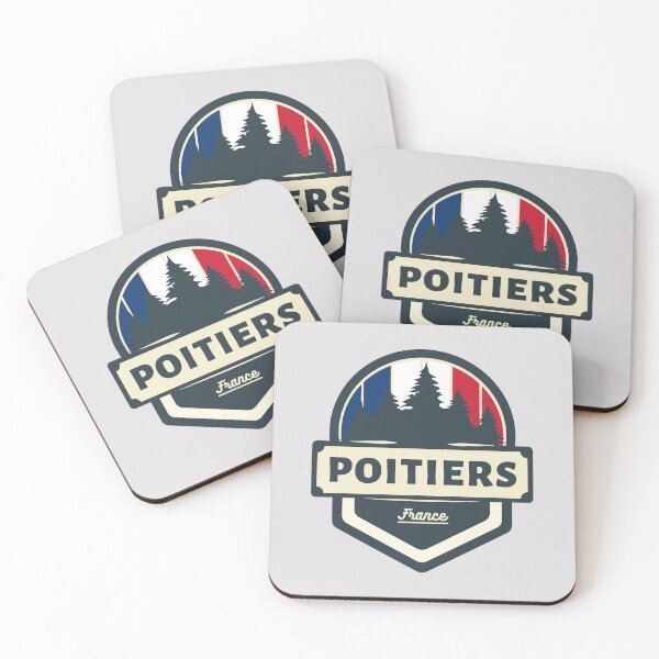 Item preview, Poitiers France Retro Vintage Badge designed and sold by World Designs.