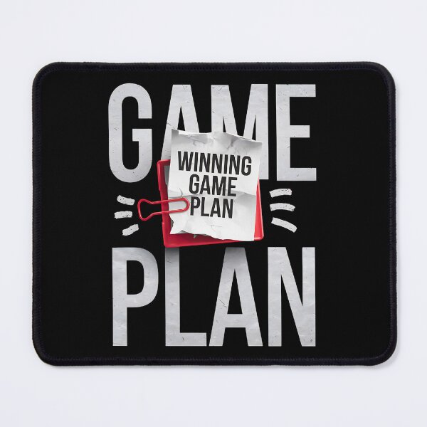 Item preview, Winning Game Plan – Strategy Over Excuses designed and sold by Taans-Creation.