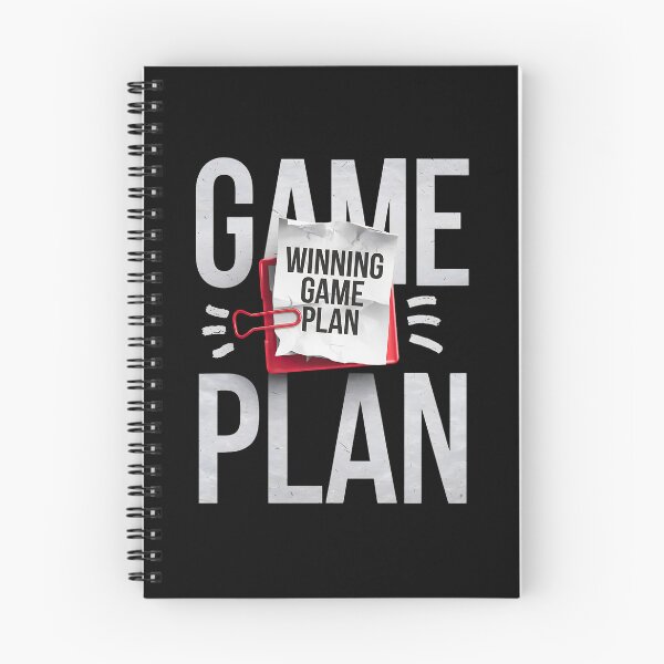 Item preview, Winning Game Plan – Strategy Over Excuses designed and sold by Taans-Creation.