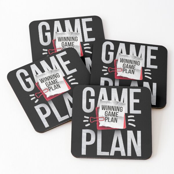 Item preview, Winning Game Plan – Strategy Over Excuses designed and sold by Taans-Creation.