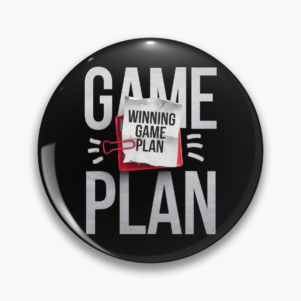 Item preview, Winning Game Plan – Strategy Over Excuses designed and sold by Taans-Creation.