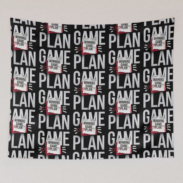 Item preview, Winning Game Plan – Strategy Over Excuses designed and sold by Taans-Creation.