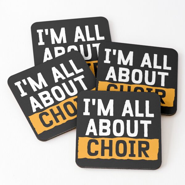 Item preview, I'm All About Choir designed and sold by teesaurus.