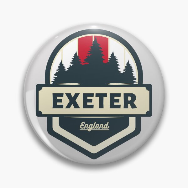 Item preview, Exeter England Retro Vintage Badge designed and sold by World Designs.