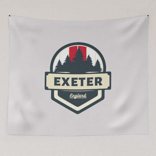 Item preview, Exeter England Retro Vintage Badge designed and sold by World Designs.