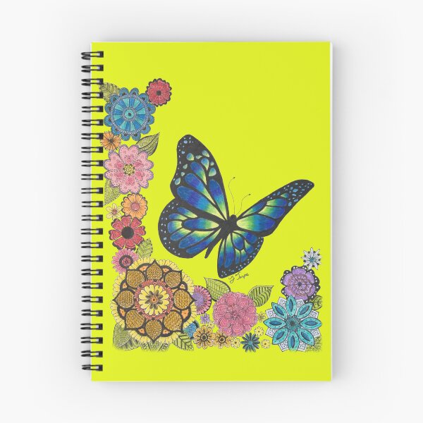 Item preview, butterfly with flowers yellow designed and sold by Fred  Terpe.