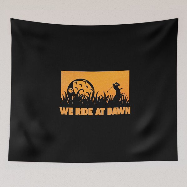 Item preview, We Ride at Dawn Golf designed and sold by dudelinart.