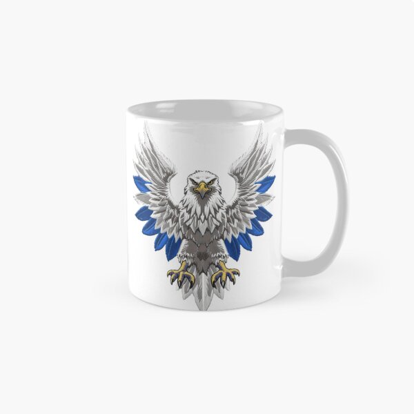 Item preview, Embroidered Swedish Eagle Design  Bold National Wildlife Patch designed and sold by ArtDesignTp.