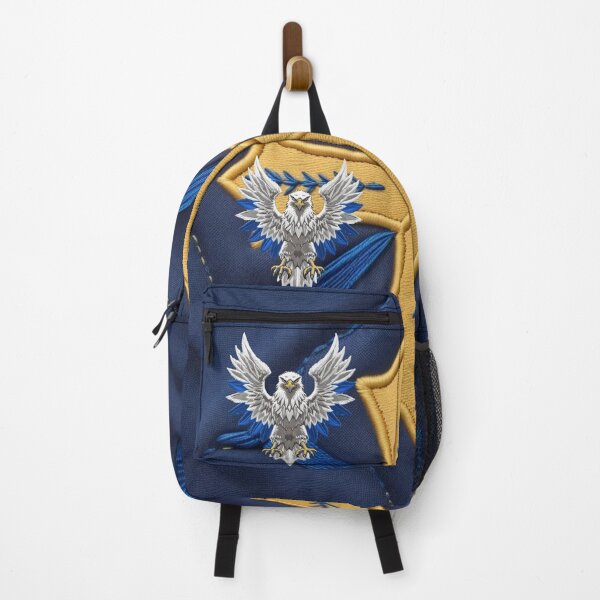 Item preview, Embroidered Swedish Eagle Design  Bold National Wildlife Patch designed and sold by ArtDesignTp.