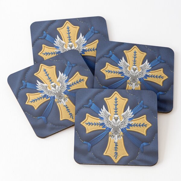 Item preview, Embroidered Swedish Eagle Design  Bold National Wildlife Patch designed and sold by ArtDesignTp.
