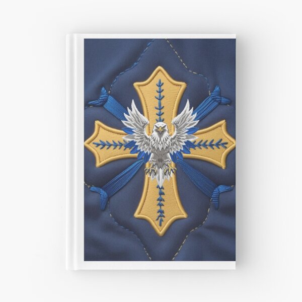Item preview, Embroidered Swedish Eagle Design  Bold National Wildlife Patch designed and sold by ArtDesignTp.
