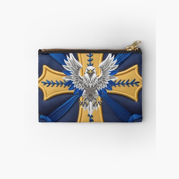 Item preview, Embroidered Swedish Eagle Design  Bold National Wildlife Patch designed and sold by ArtDesignTp.