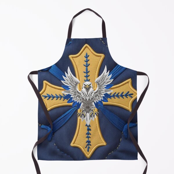 Item preview, Embroidered Swedish Eagle Design  Bold National Wildlife Patch designed and sold by ArtDesignTp.