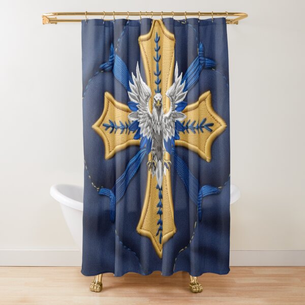 Item preview, Embroidered Swedish Eagle Design  Bold National Wildlife Patch designed and sold by ArtDesignTp.