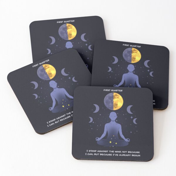 Item preview, Lunar Lotus - First Quarter (Take Action) designed and sold by Iskren Krastev.
