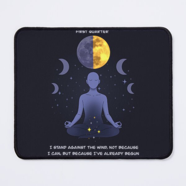 Item preview, Lunar Lotus - First Quarter (Take Action) designed and sold by Iskren Krastev.