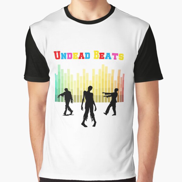 Item preview, Undead Beats: Zombie Equalizer Rave T-Shirt designed and sold by GorinART.