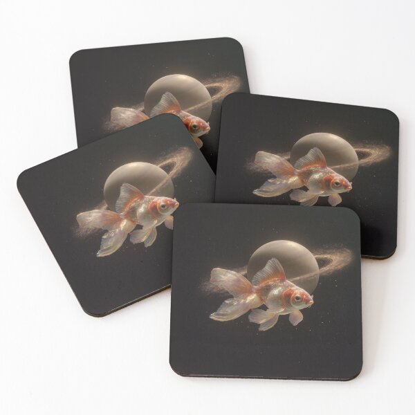Item preview, Space Goldfish designed and sold by MagpieCreatives.