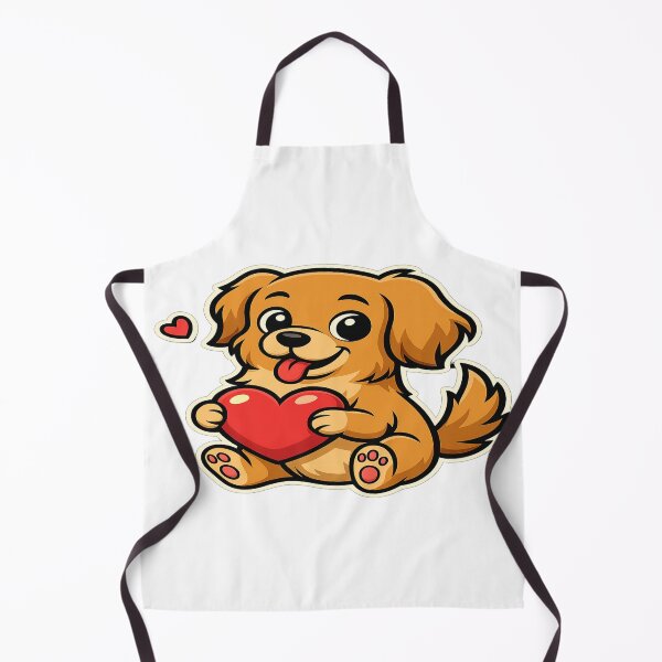 Item preview, Fluffy Tibetan Spaniel Hugging a Heart – Perfect for Dog Moms & Pet Lovers designed and sold by DoodleWoofs.